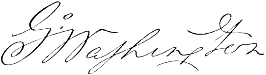 George Washington's signature as a transparent cutout after AI background removal